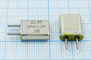Кварцевый резонатор 4,1472 МГц - 4147,2 HC25U МА 1Г (4147.2К) Кварцевый резонатор 4,1472 МГц - 4147,2 HC25U МА 1Г (4147.2К)