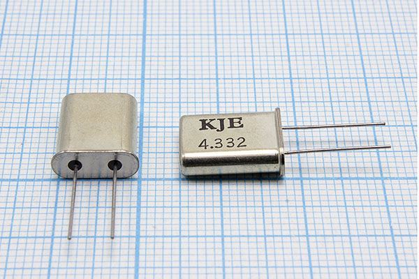 Кварцевый резонатор 4,332 МГц - 4332 HC49U 16 1Г