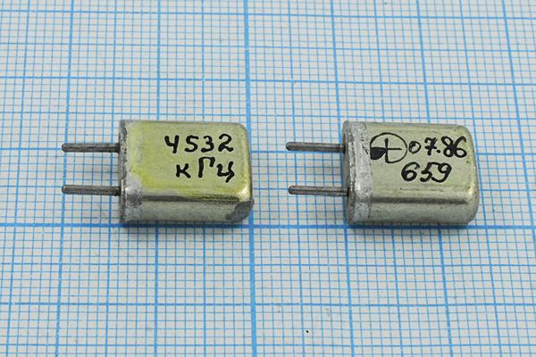 Кварцевый резонатор 4,532 МГц - 4532 HC25U МА 1Г