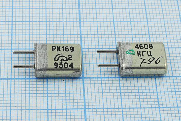 Кварцевый резонатор 4,608 МГц - 4608 HC25U РК169МА 1Г