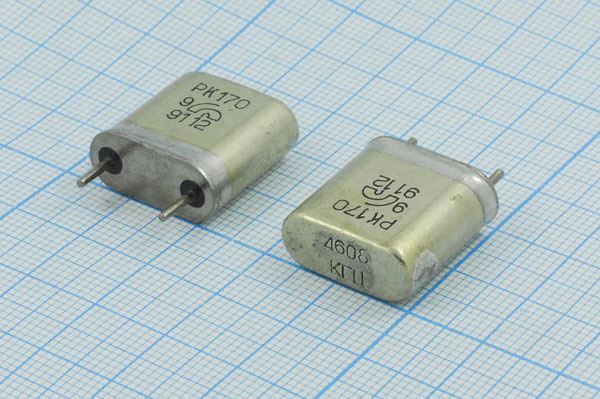 Кварцевый резонатор 4,608 МГц - 4608 HC6U РК170БА 1Г