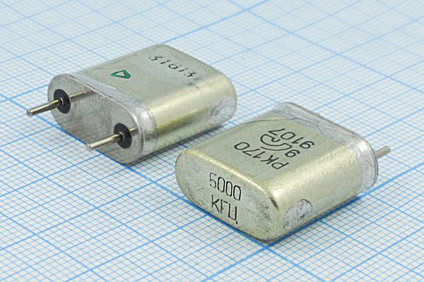 Кварцевый резонатор 5 МГц - 5000 HC6U 30 20/-10~60C РК170БА-8АП 1Г