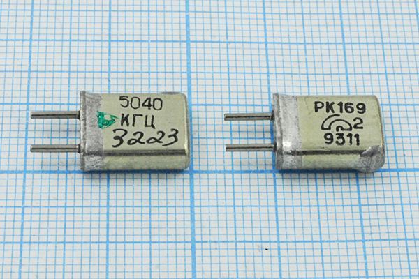 Кварцевый резонатор 5,04 МГц - 5040 HC25U РК169МА 1Г