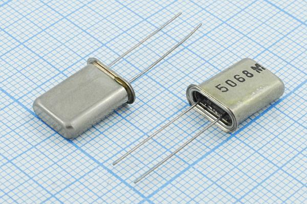 Кварцевый резонатор 5,068 МГц - 5068 HC43U РК374МД 1Г (5068М)