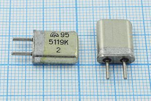Кварцевый резонатор 5,119 МГц - 5119 HC25U МА 1Г