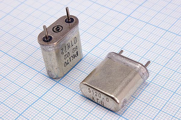 Кварцевый резонатор 5,12 МГц - 5120 HC6U РК170БА 1Г