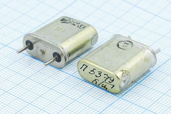 Кварцевый резонатор 5,379 МГц - 5379 HC6U 12 БА 1Г (П5379кГц)