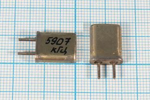 Кварцевый резонатор 5,907 МГц - 5907 HC25U МА 1Г (5907КГЦ)