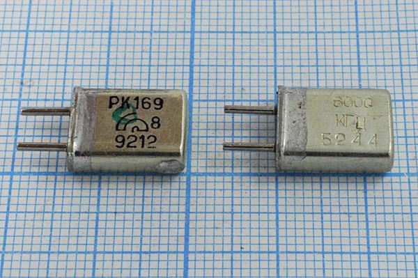 Кварцевый резонатор 6 МГц - 6000 HC25U 15 20/-10~60C РК169МА-6АП 1Г