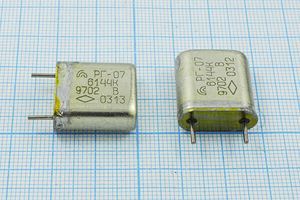 Кварцевый резонатор 6,144 МГц - 6144 HC6U РГ07БА 1Г