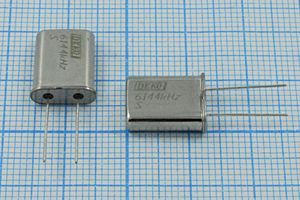 Кварцевый резонатор 6,144 МГц - 6144 HC49U S 30 40/-40~70C РК374МД-8ВТ 1Г Кварцевый резонатор 6,144 МГц - 6144 HC49U S 30 40/-40~70C РК374МД-8ВТ 1Г