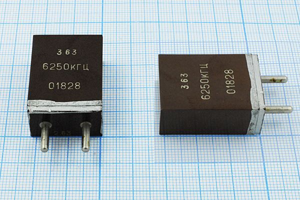 Кварцевый резонатор 6,25 МГц - 6250 23x32x13 1Г