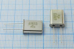 Кварцевый резонатор 6,7875 МГц - 6787,5 HC49U S 15 30/-40~70C РПК01МД-6ВС 1Г Кварцевый резонатор 6,7875 МГц - 6787,5 HC49U S 15 30/-40~70C РПК01МД-6ВС 1Г