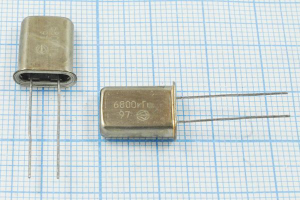 Кварцевый резонатор 6,8 МГц - 6800 HC43U РК374МД ХСР 1Г