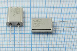 Кварцевый резонатор 7 МГц - 7000 HC49U 20 30 40/-40~70C РК374МД-8ВТ 1Г (DEK Кварцевый резонатор 7 МГц - 7000 HC49U 20 30 40/-40~70C РК374МД-8ВТ 1Г (DEK