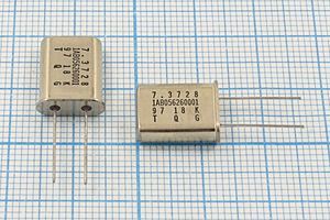 Кварцевый резонатор 7,3728 МГц - 7372,8 HC49U 30 1Г (1AB056260001TQG Кварцевый резонатор 7,3728 МГц - 7372,8 HC49U 30 1Г (1AB056260001TQG