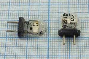 Кварцевый резонатор 8 МГц - 8000 КА 1Г Кварцевый резонатор 8 МГц - 8000 КА 1Г
