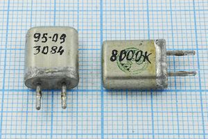 Кварцевый резонатор 8 МГц - 8000 HC25U РК169МА 1Г 2сорт