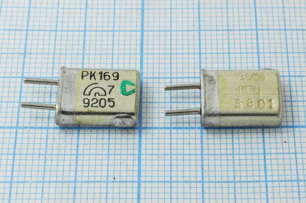 Кварцевый резонатор 8 МГц - 8000 HC25U 30 40/-10~60C РК169МА-8АТ 1Г