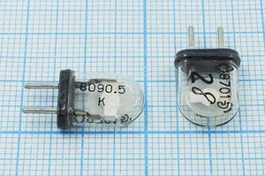 Кварцевый резонатор 8,0905 МГц - 8090,5 КА 1Г Кварцевый резонатор 8,0905 МГц - 8090,5 КА 1Г