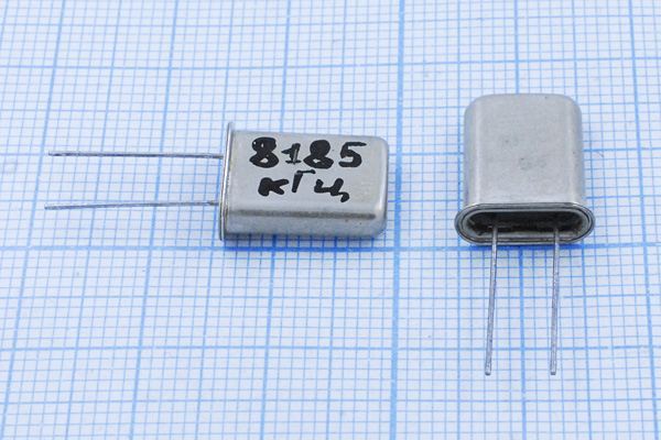 Кварцевый резонатор 8,185 МГц - 8185 HC43U S МД 1Г