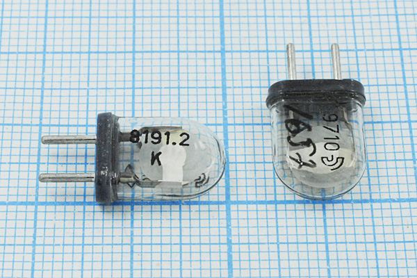 Кварцевый резонатор 8,1912 МГц - 8191,2 КА S 1Г