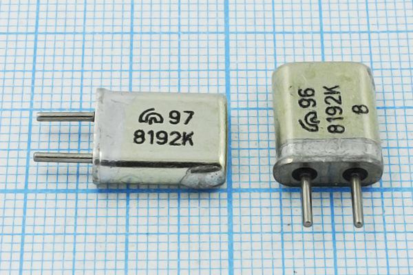 Кварцевый резонатор 8,192 МГц - 8192 HC25U МА 1Г