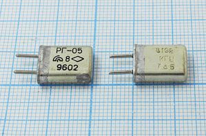 Кварцевый резонатор 8,192 МГц - 8192 HC25U РГ05МА 1Г Кварцевый резонатор 8,192 МГц - 8192 HC25U РГ05МА 1Г