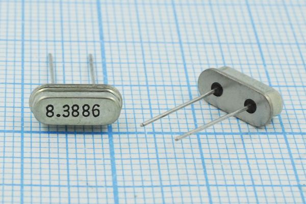 Кварцевый резонатор 8,388608 МГц - 8388,608 HC49S3 30 1Г