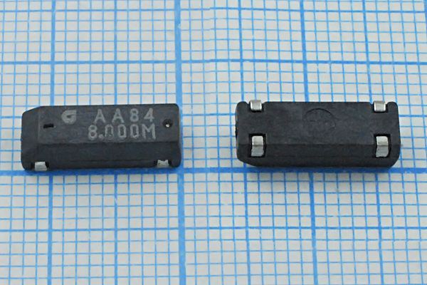 Кварцевый резонатор 8 МГц - 8000 SMD12545P4 30 50 /-40~85C CM309S 1Г