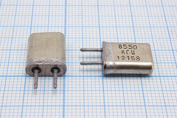 Кварцевый резонатор 8,55 МГц - 8550 HC25U МА 1Г