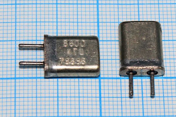 Кварцевый резонатор 8,6 МГц - 8600 HC25U РК169МА 1Г