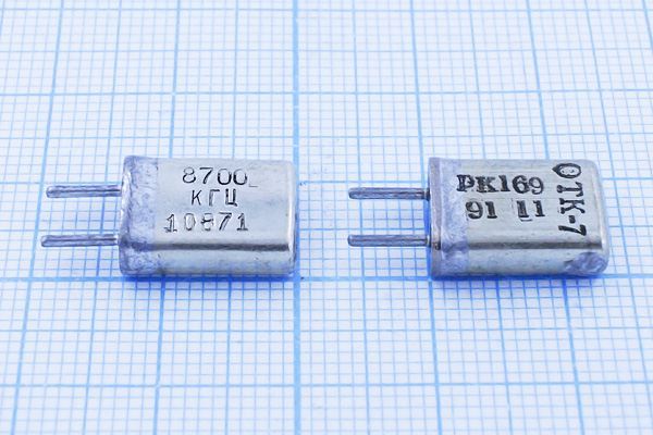 Кварцевый резонатор 8,7 МГц - 8700 HC25U РК169МА 1Г
