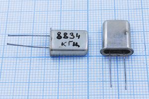 Кварцевый резонатор 8,834 МГц - 8834 HC49U S МД 1Г (8834) Кварцевый резонатор 8,834 МГц - 8834 HC49U S МД 1Г (8834)