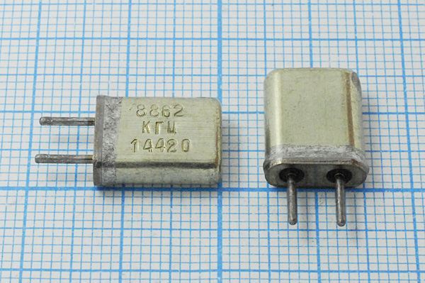 Кварцевый резонатор 8,862 МГц - 8862 HC25U МА 1Г (8862КГЦ)