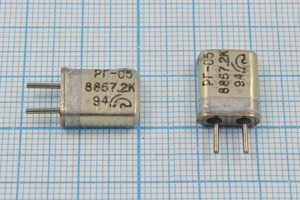 Кварцевый резонатор 8,8672 МГц - 8867,2 HC25U РГ05МА 1Г (8867,2к)