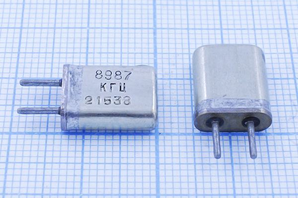 Кварцевый резонатор 8,987 МГц - 8987 HC25U МА 1Г (8987КГЦ)