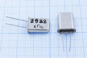 Кварцевый резонатор 8,988 МГц - 8988 HC43U S МД 1Г (8988КГЦ)