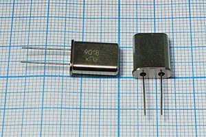 Кварцевый резонатор 9,018 МГц - 9018 HC49U РПК01МД 1Г