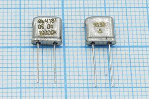 Кварцевый резонатор 10 МГц - 10000 UM5 S 50 РК419МН 1Г 200 Ом Кварцевый резонатор 10 МГц - 10000 UM5 S 50 РК419МН 1Г 200 Ом