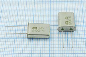 Кварцевый резонатор 9,1 МГц - 9100 HC49U S 30 30/-10~60C РК367-01МД-8АС 1Г