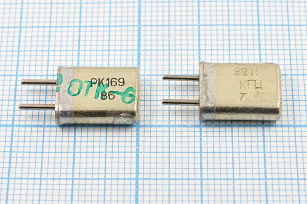 Кварцевый резонатор 9,216 МГц - 9216 HC25U S 15 20/-10~60C РК169МА-6АП 1Г