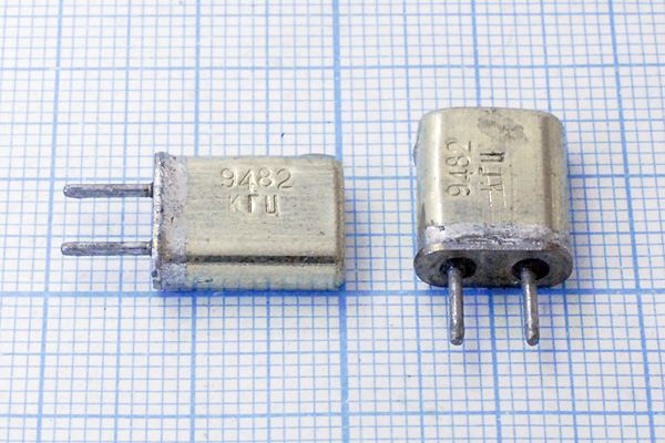 Кварцевый резонатор 9,482 МГц - 9482 HC25U МА 1Г