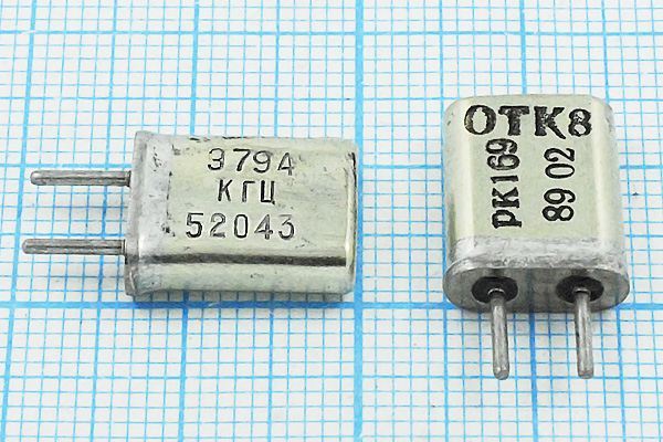 Кварцевый резонатор 9,794 МГц - 9794 HC25U РК169МА 1Г