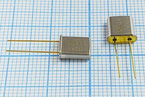 Кварцевый резонатор 9,8304 МГц - 9830,4 UM1 S 1Г