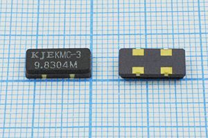 Кварцевый резонатор 9,8304 МГц - 9830,4 SMD12055C4 18 30 KMC3 1Г