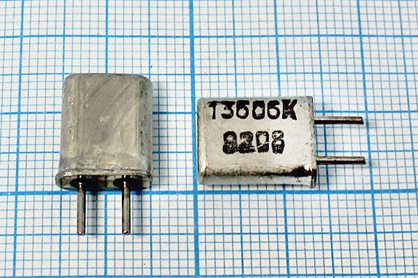 Кварцевый резонатор 13,606 МГц - 13606 HC25U S 50 50/-10~60C РК379МА-9АУ 1Г