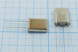 Кварцевый резонатор 9,99 МГц - 9990 HC49U 15 30/-40~70C РПК01МД-6ВС 1Г Кварцевый резонатор 9,99 МГц - 9990 HC49U 15 30/-40~70C РПК01МД-6ВС 1Г