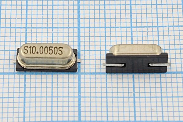 Кварцевый резонатор 10 МГц - 10000 SMD49S4 12 1Г (S10.0050S)