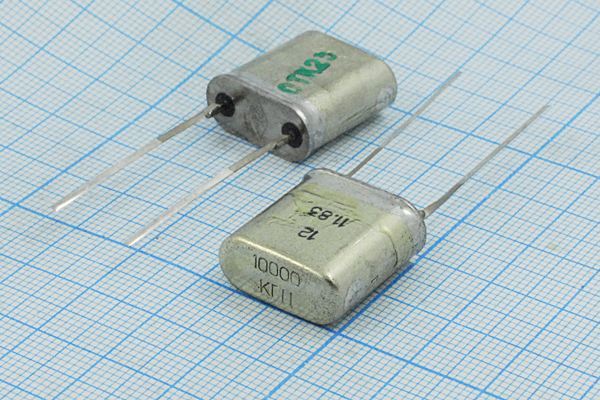 Кварцевый резонатор 10 МГц - 10000 HC33U 15 25/-25~55C РГ08ББ-14БР 1Г